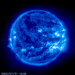 the Sun in ultraviolet light